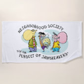 Ed, Edd, n Eddy - Jawbreakers ビーチタオル (正面)