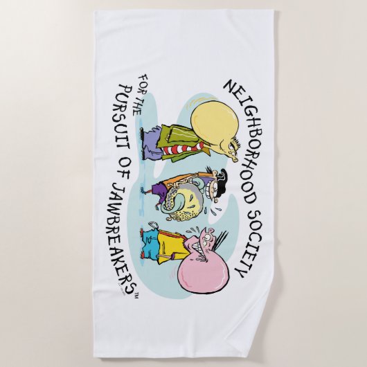 Ed, Edd, n Eddy - Jawbreakers ビーチタオル (正面)