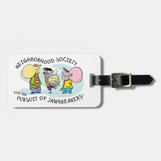 Ed, Edd, n Eddy - Jawbreakers ラゲッジタグ (正面横)