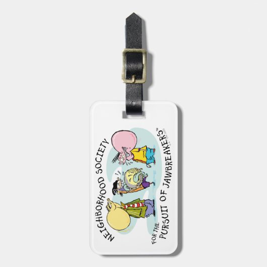 Ed, Edd, n Eddy - Jawbreakers ラゲッジタグ (正面縦)