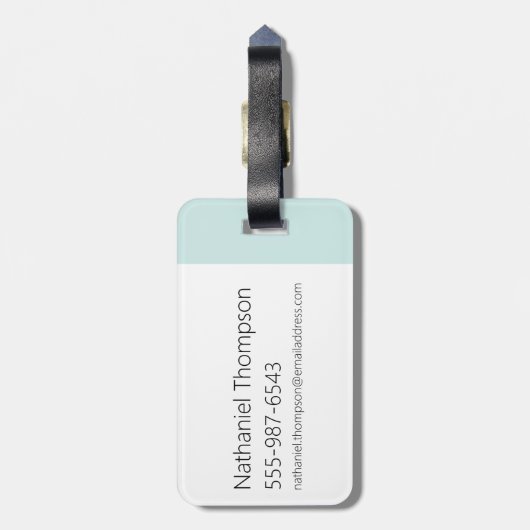 Ed, Edd, n Eddy - Jawbreakers ラゲッジタグ (裏面縦)