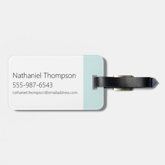 Ed, Edd, n Eddy - Jawbreakers ラゲッジタグ (裏面横)