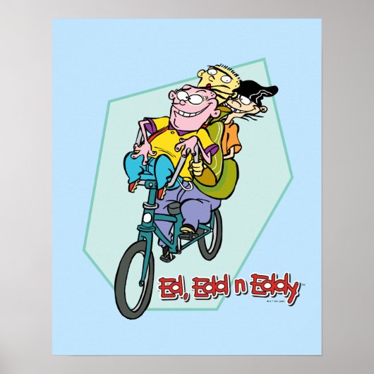 Ed, Edd, n Eddy on a Bike ポスター (正面)