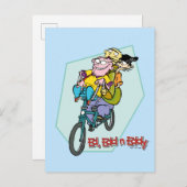 Ed, Edd, n Eddy on a Bike ポストカード (正面/裏面)