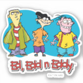 Ed, Edd, n Eddy Smiling シール (正面)