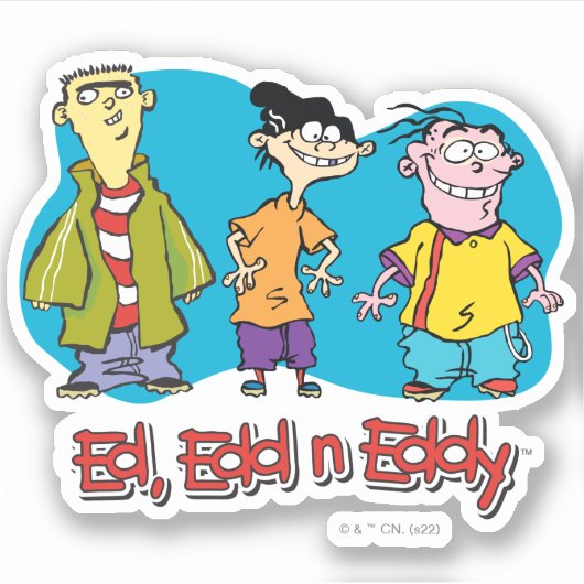 Ed, Edd, n Eddy Smiling シール (正面)