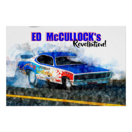 Ed McCullochs Revellutions 1972 ポスター