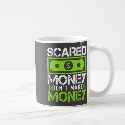 Ed Money Dont Make Money Dollar Cash Graphic Boss  コーヒーマグカップ (右)