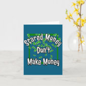 Ed Money Don't Make Money Stock Market Traders Gif カード (黄色い花)