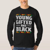 ed Young Black Dashiki African Pride History Month Tシャツ (正面)