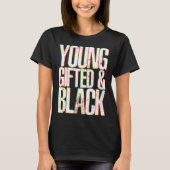 ed Young Black Dashiki African Pride History Month Tシャツ (正面)