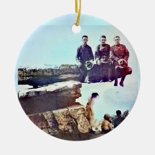 Ed Zepfel SR. Holy Mackerel Ornament セラミックオーナメント (正面)