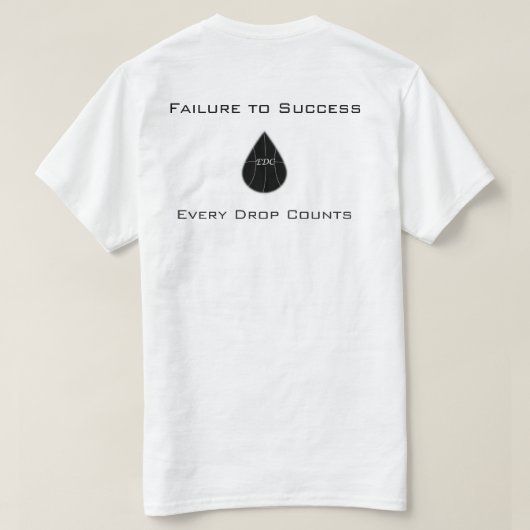 EDCのティー Tシャツ (デザイン裏面)