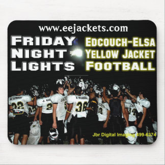 Edcouch-Elsaのフットボールのマウスパッド マウスパッド