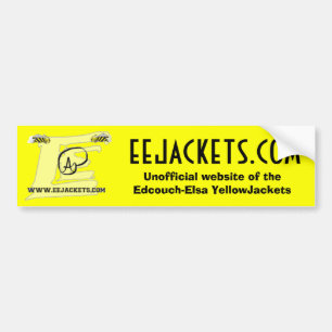 Edcouch-Elsaの非公式なウェブサイトのロゴ バンパーステッカー