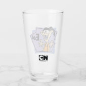 Eddキャラクター図 タンブラーグラス (裏面)