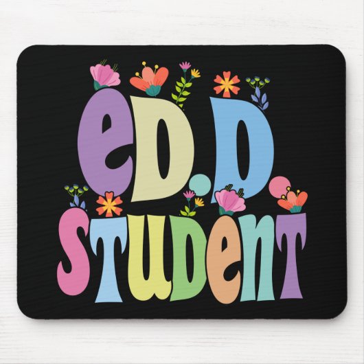 EdD学生教育学博士 マウスパッド (正面)