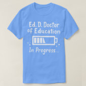 EdD教育博士後期課程 Tシャツ (デザイン正面)