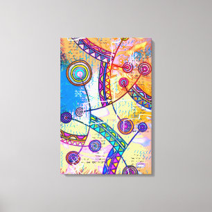 EDDArtが描いた手 – ドリームスケール1 キャンバスプリント
