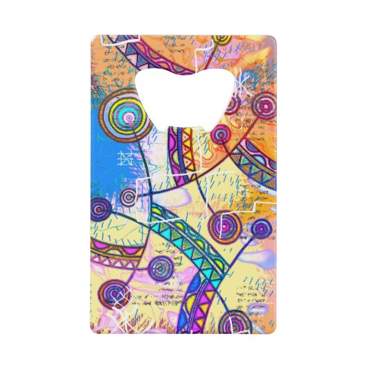 EDDArtが描いた手 – ドリームスケール1 クレジットカード栓抜き (正面)