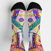 EDDArtが描いた手 – ドリームスケール1 ソックス (上部)