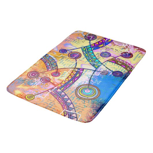 EDDArtが描いた手 – ドリームスケール1 バスマット (アングル)