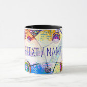 EDDArtが描いた手 – ドリームスケール1 マグカップ (中央)