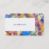 EDDArtが描いた手 – ドリームスケール1 名刺 (裏面)