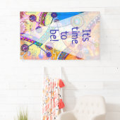 EDDArtが描いた手 – ドリームスケール1 横断幕 (インサイチュ)