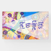 EDDArtが描いた手 – ドリームスケール1 横断幕 (横)