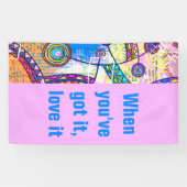 EDDArtが描いた手 – ドリームスケール1 横断幕 (横)