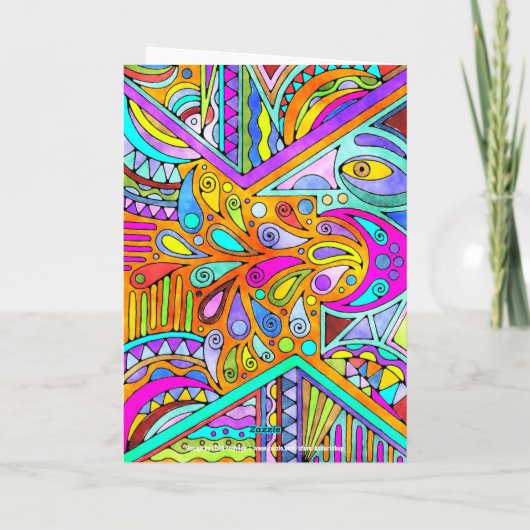 EDDArtが描いた手 – Blah Blah Blah 1 カード (裏面)