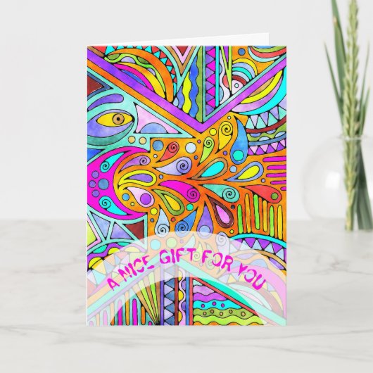 EDDArtが描いた手 – Blah Blah Blah 1 カード (正面)