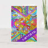 EDDArtが描いた手 – Blah Blah Blah 1 カード (正面)