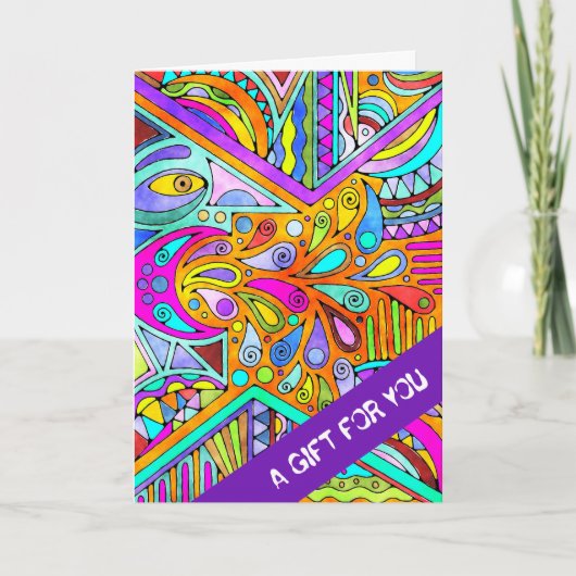 EDDArtが描いた手 – Blah Blah Blah 1 カード (正面)