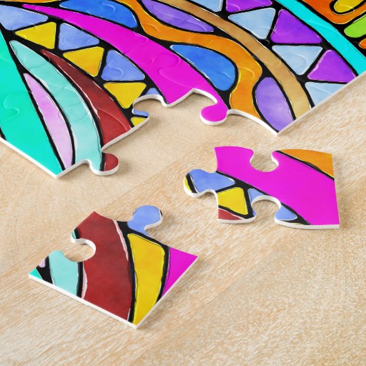 EDDArtが描いた手 – Blah Blah Blah 1 ジグソーパズル (側面)