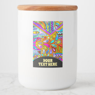 EDDArtが描いた手 – Blah Blah Blah 1 フードラベル