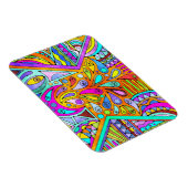 EDDArtが描いた手 – Blah Blah Blah 1 マグネット (右側)