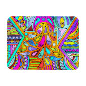 EDDArtが描いた手 – Blah Blah Blah 1 マグネット (横)