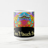 EDDArtが描いた手 – Blah Blah Blah 1 モーフィングマグカップ (中央)