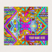 EDDArtが描いた手 – Blah Blah Blah 1 名刺 (外部フラット)