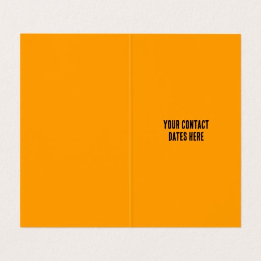 EDDArtが描いた手 – Blah Blah Blah 1 名刺 (内部フラット)