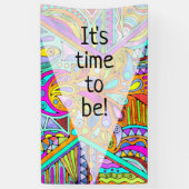 EDDArtが描いた手 – Blah Blah Blah 1 横断幕 (縦)