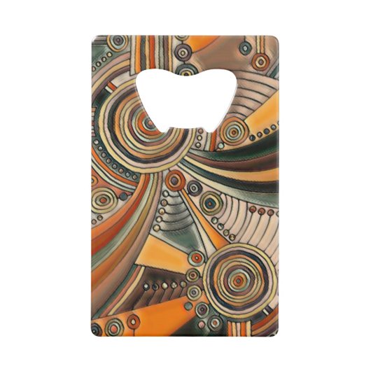 EDDArtによって手書き – 考え1 クレジットカード栓抜き (正面)