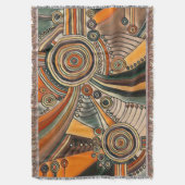 EDDArtによって手書き – 考え1 スローブランケット (正面縦)