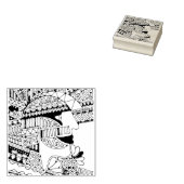 EDDArtによって描かれた手 – ファラオ1 ラバースタンプ (押印)