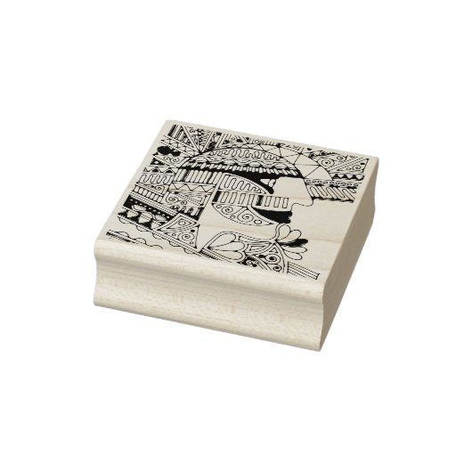 EDDArtによって描かれた手 – ファラオ1 ラバースタンプ (スタンプ)