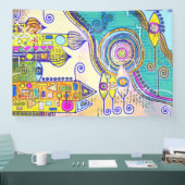 EDDArtによって描画された手来引- 8 横断幕 (トレードショー)