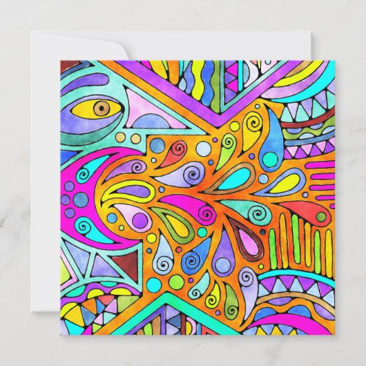EDDArtによる手描き作品 - ブラブラブラ 1 (正面)