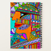EDDArtによる手描き - ファラオ1 ノートブック (裏面)